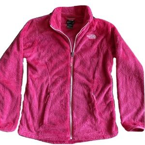 The North Face Girls Fleece Jacket L 14/16 Pink